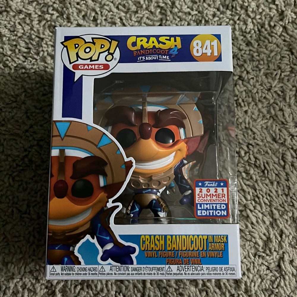 Crash Bandicoot in Mask Armor